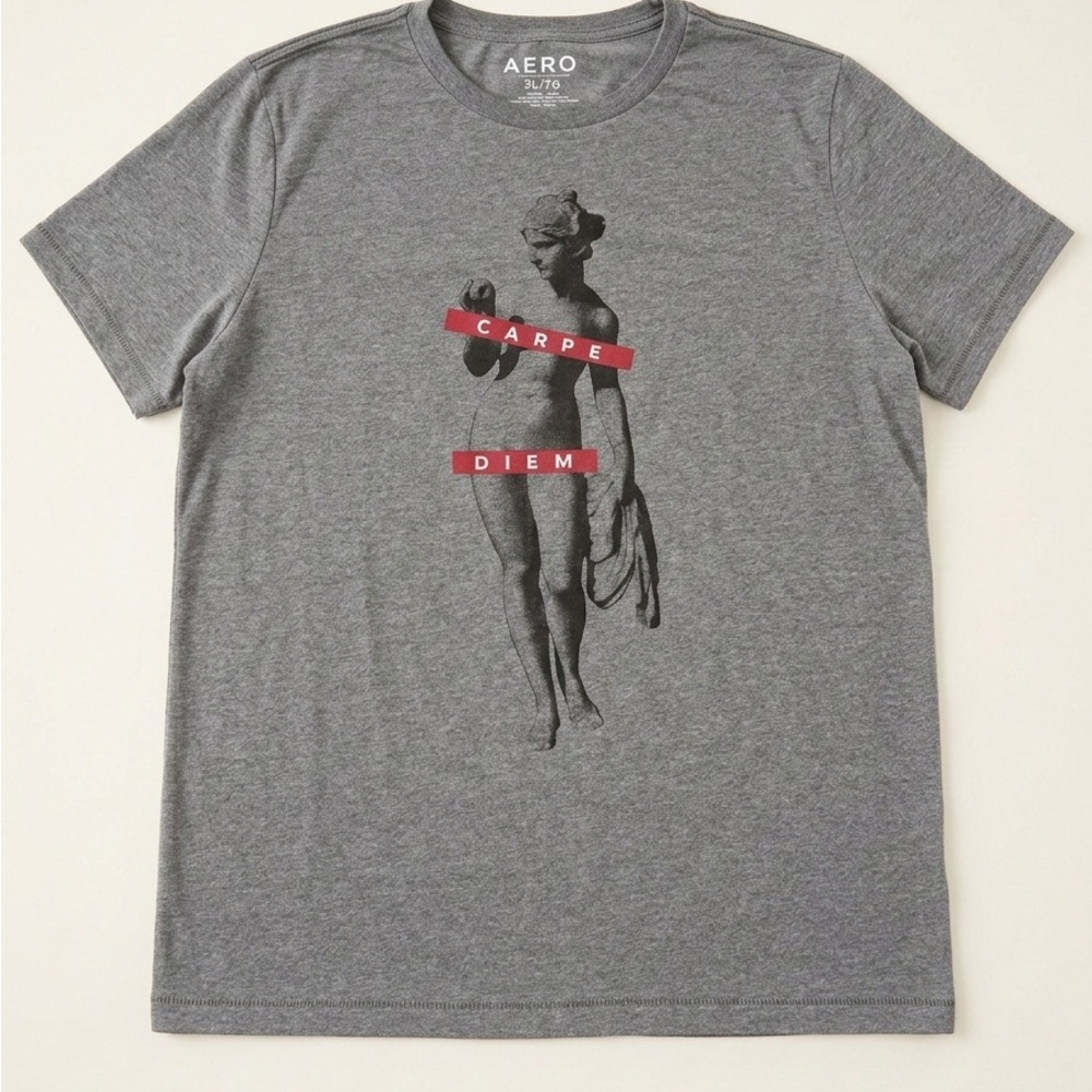 Aéropostale Carpe Diem Graphic Tee